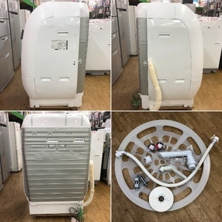 美品【 HITACHI 】日立 ビックドラム 洗濯9.0㎏/乾燥6.0㎏ ドラム式洗濯機 風アイロン ヒートリサイクル乾燥 BD-V3600L