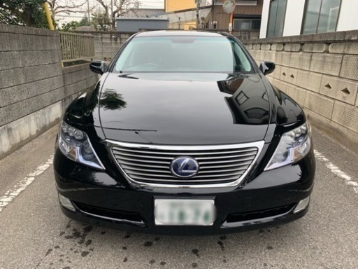 レクサス Ls600h Ver S I Pkg 美車 ハイブリッド Awd 今年の税金コミ 車検取り立て 地デジ サンルーフ ブラック Slmr 邑楽のlsの中古車 ジモティー