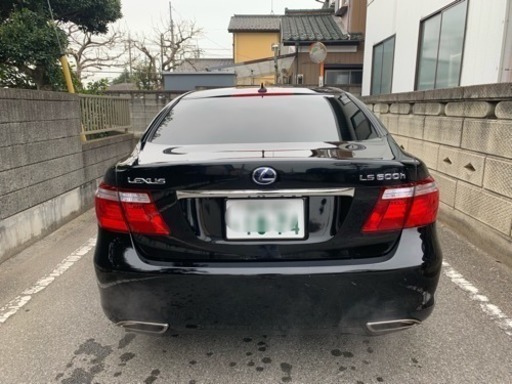 レクサス Ls600h Ver S I Pkg 美車 ハイブリッド Awd 今年の税金コミ 車検取り立て 地デジ サンルーフ ブラック Slmr 邑楽のlsの中古車 ジモティー