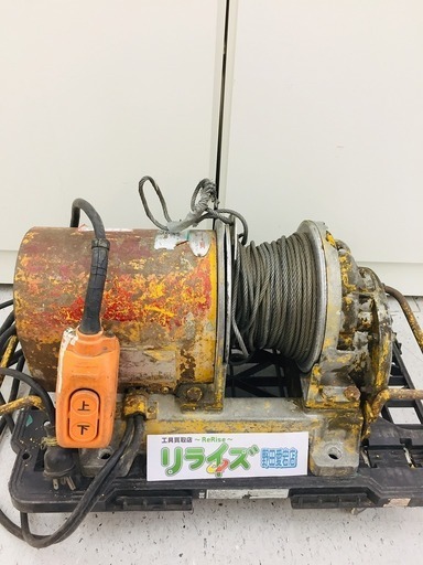トーヨーコーケン 電動ウインチ ベビィ・マイティ MP-300L【リライズ野田愛宕店】【店頭取引限定】【中古品】1点限り早い者勝ち！