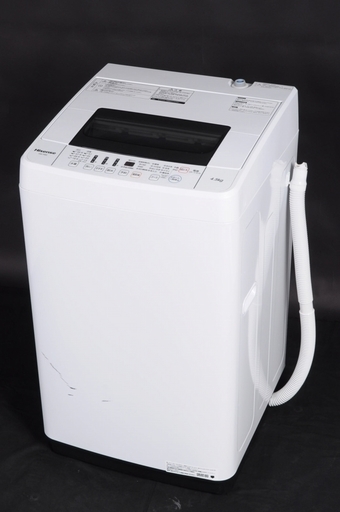 R-CE060 18年製 ハイセンス HW-T45C 4.5kg 全自動洗濯機