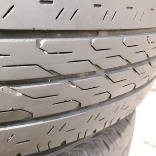 【日産キャラバン他】夏タイヤ・ホイール4本セット 195/80/15 おまけ付き