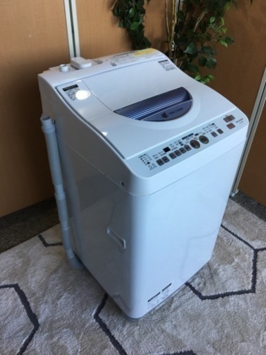 ☆シャープ☆熱乾燥付き洗濯機☆5.5kg☆2014年製☆分解清掃済み