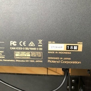 Roland HP605 デジタルピアノ 本日31日OK!