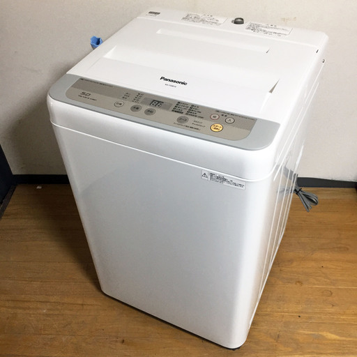 中古☆Panasonic 洗濯機 2017年製 5.0K