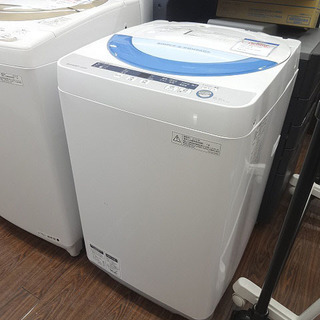 SHARP 全自動洗濯機 ES-GE55P 5.5kg 2014年製