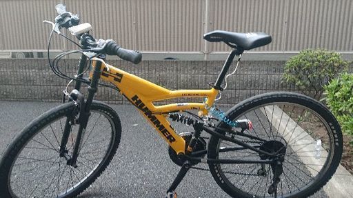 ハマーの自転車売ります