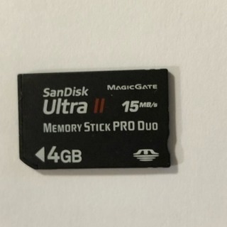 4GB Memory Stick PRO Duo