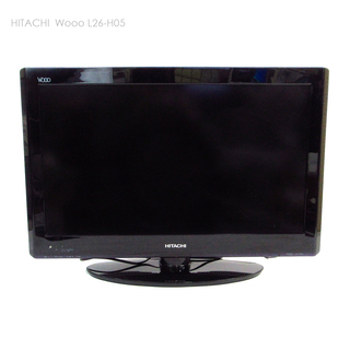 HITACHI 液晶テレビ Wooo L26-H05 ブラック ...