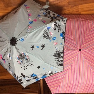 美品💛折り畳み傘 二本セット