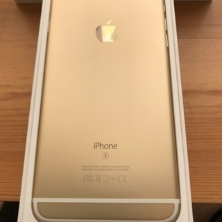 iPhone6sプラス 64GB ゴールド au 