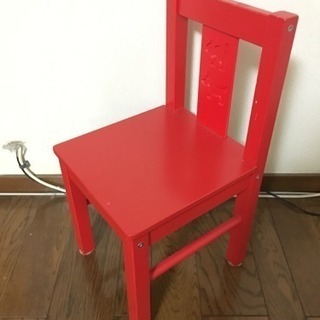 【中古】IKEA KRITTER 子供用椅子