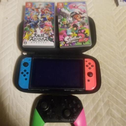 任天堂スイッチ(美品)コントローラーカセットつき