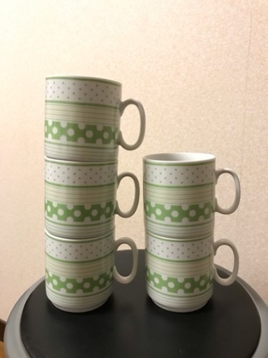 ニトリ スタッキングマグカップ コップ 5個セット ベルくん 北名古屋の生活雑貨の中古あげます 譲ります ジモティーで不用品の処分