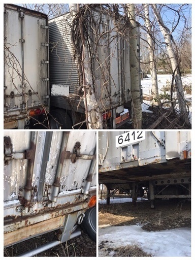 値段交渉大歓迎！激安【超希少】大型トラック 冷凍コンテナ① 倉庫