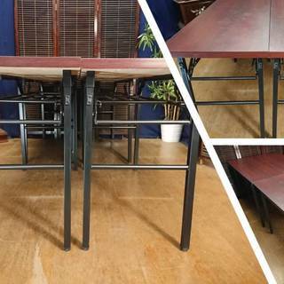 Ｃ32　会議用　ミーティング用　折り畳みテーブル　4台セット　お得な送料　自社便あります Ｃ32 会議用 ミーティング用 折り畳みテーブル 4台セット