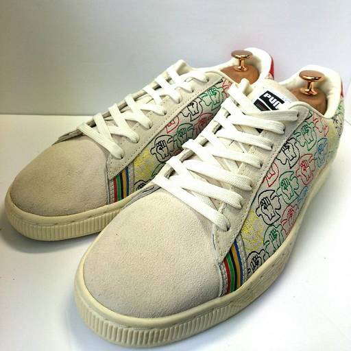 【全国対応・未使用に近い】 PUMA スニーカー 28.5cm ホワイト系