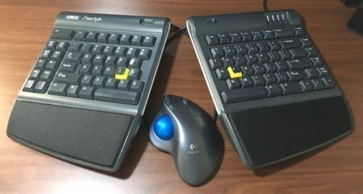 特殊キーボードとマウス