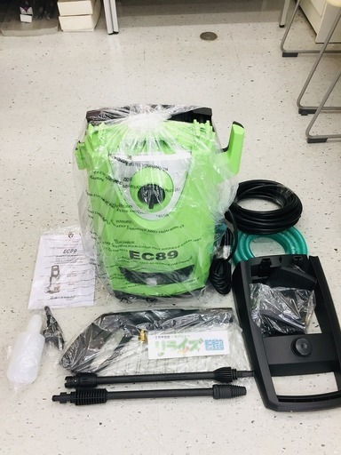 蔵王産業 超軽量小型タイプ　常温水 高圧洗浄機 EC89【リライズ野田愛宕店】【店頭取引限定】【未使用品】1点限り早い者勝ち！
