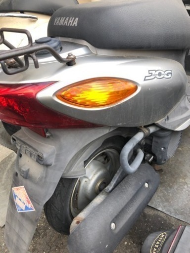 YAMAHA  ジョグ　SA36 実動　福岡市南区 YAMAHA ジョグ 銀色 実働 SA36 福岡市南区 JOG(ヤマハ) 福岡県の