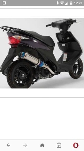 最終値下げ！！(アドレスV125s 用) BEAMS,R-EVOチタンマフラー(新品