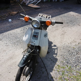 スーパーカブ C50 部品取り車 エンジン調子いいです。