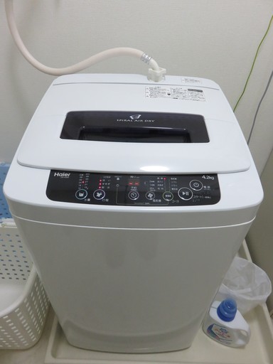 Haier洗濯機　4.2kg　2015年製