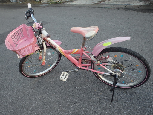 BRIDGESTONE リコリーナ 子供用自転車  3段変速付き　22インチ 子供用自転車 ブリジストン 女子用 22インチ＜写真追加しました＞ 子供