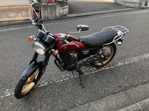 【ヤマハ】 【yb125sp】 125cc バイク リアキャリア付