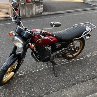  【ヤマハ】 【yb125sp】 125cc バイク リアキャリア付