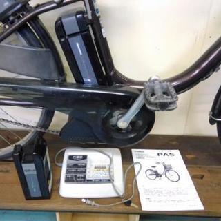 【中古】電動アシスト自転車 チャイルドシート付き ブラック 横須賀市から】電動アシスト自転車 チャイルドシートつき