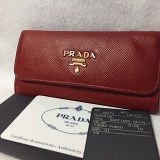 PRADA🌟キーケース🌟サフィアーノ