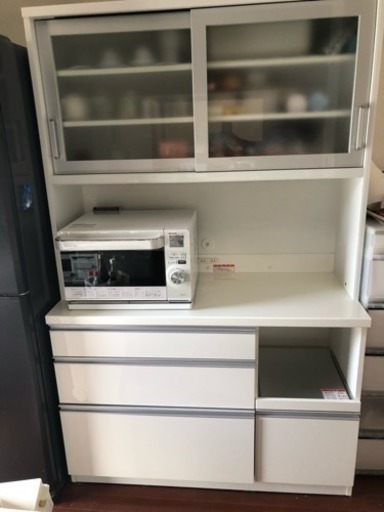 マルチボーダーシリーズ KEYUCA キッチンボード(食器棚) - 通販