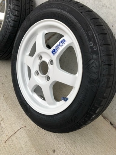 te37  RAYS鍛造レーシングホイール 軽自動車