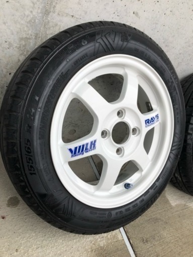 te37  RAYS鍛造レーシングホイール 軽自動車