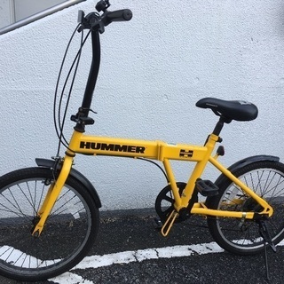 【商談中】HUMMER 20インチ 折り畳み自転車