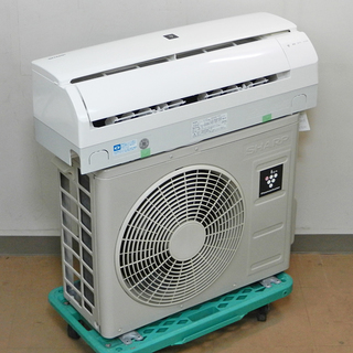 【取引完了】【取付工事費込み)】SHARP【AY-C22DH】シャープ 高濃度プラズマクラスター7000搭載 ルームエアコン おもに6畳用 2014年製