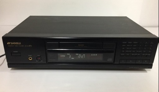 【良品】SANSUI★コンパクトディスクプレーヤー★CD-α317R★製造年不明★通電確認済み