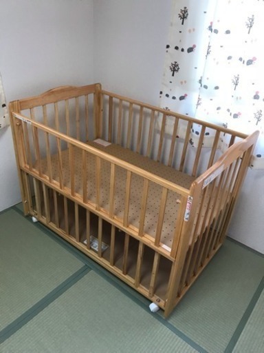 【決まりました】ベビーベッド☆美品（2週間使用したのみ）