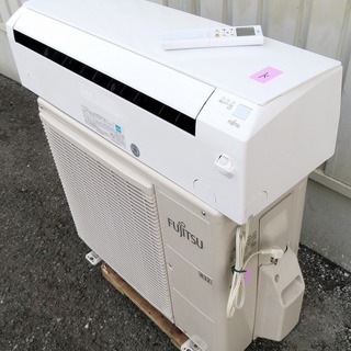 富士通《壁掛けルームエアコン》AS-J22E-W 6～9畳 15年 k ...