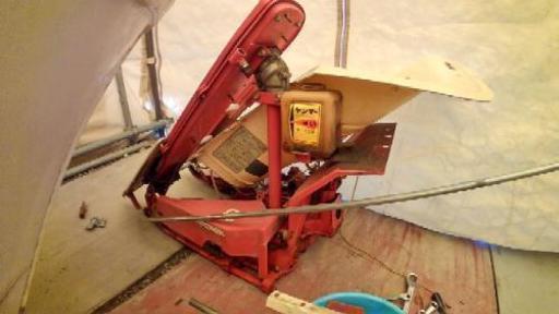 ヤンマー 1条刈 バインダー YB302 稲刈り部分のみ