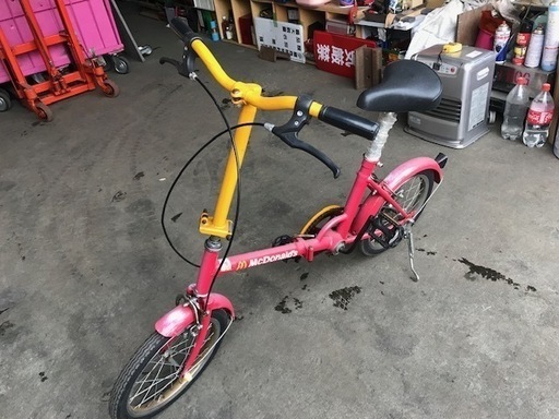超希少】マクドナルド 折り畳み自転車 16インチ 非売品 超希少】マクドナルド 折り畳み自転車 16インチ 非売品