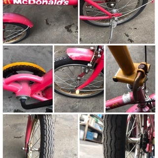 【超希少】マクドナルド　折り畳み自転車　１６インチ　非売品