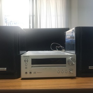 CDコンポ ONKYO CR-S1＋DS1