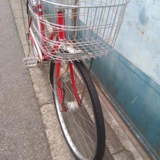 軽快車 ママチャリ 自転車 オートライト 直接引取のみ