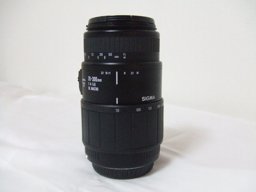キャノン用 望遠レンズ 70-300ｍｍ 1:4-5.6 DL MACRO 一眼レフ カメラ EFマウント