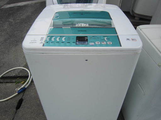 HITACHI BW-E970ｋ 静かなインバーター洗濯機7キロ２００９年製