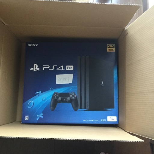 値下げ>【新品】PlayStation 4 Pro PS4 PRO ジェット・ブラック 1TB