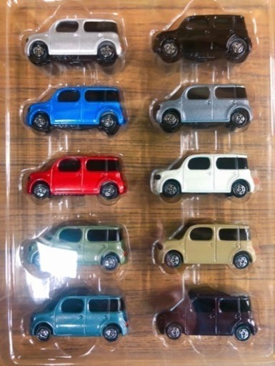 新品 日産キューブ10色セット 非売品