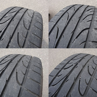 タイヤ&ホイール★ロクサーニ タービンⅡ18×7.5J+55 / 215/45R18 ■16年製■18インチ